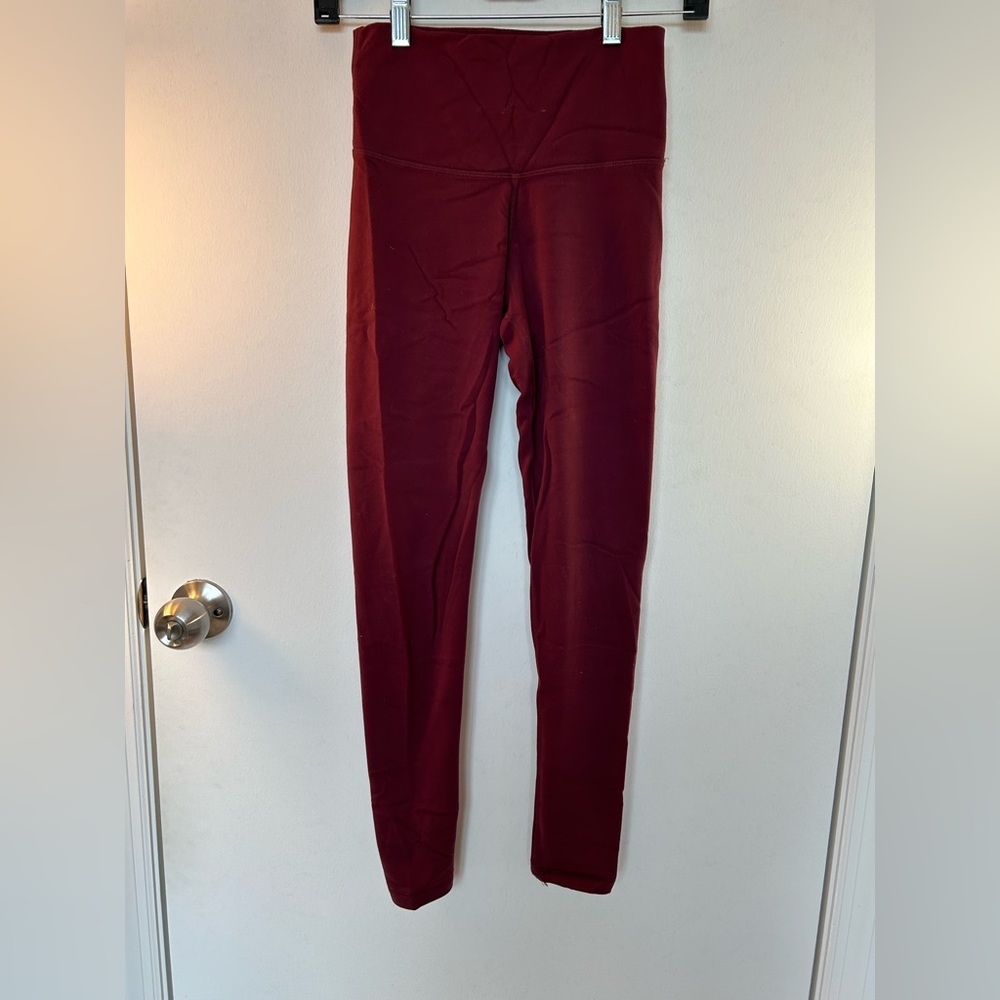 Maroon/Purplish TnaBUTTER Atmosphere Hi-Rise Legging